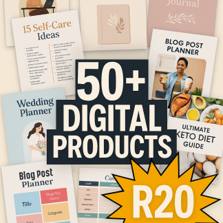 50+ Digital Product Bundle